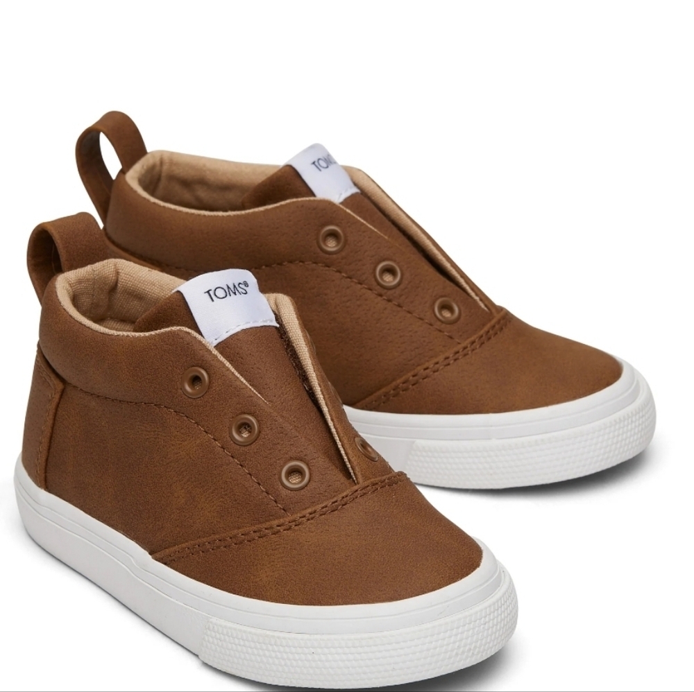 Toms Brown Sneakers Slip-On Mid-Top